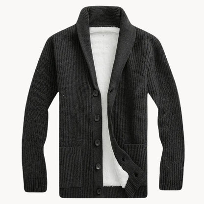 Fleece Trui Heren met Voorzakken en Capuchon