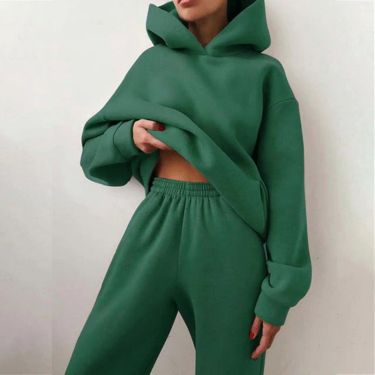 Dames Winterset Hoodie Broek Warm en Comfortabel