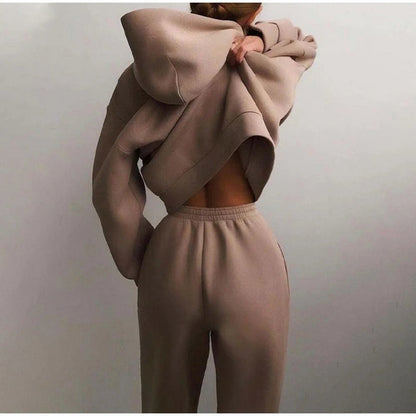 Dames Winterset Hoodie Broek Warm en Comfortabel