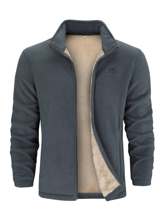 Fleece Vest Warmte Isolatie met Opstaande Kraag - StudioMarella