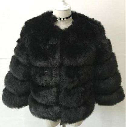 Fleur Damesjas Winter | Imitatiebont, Glamoureus en Comfortabel 10