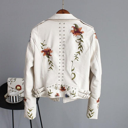 Fleur Leren Damesjack | Premium Kunstleer, Tijdloos Ontwerp 2