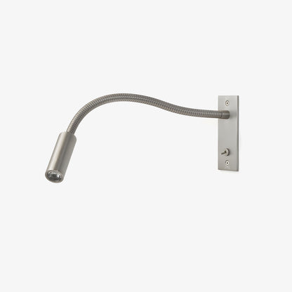 Elezor Flexibele Gooseneck Wandlamp LED Zwart Leeslamp Slaapkamer Bed Wandverlichting Richtbaar Modern Minimalistisch