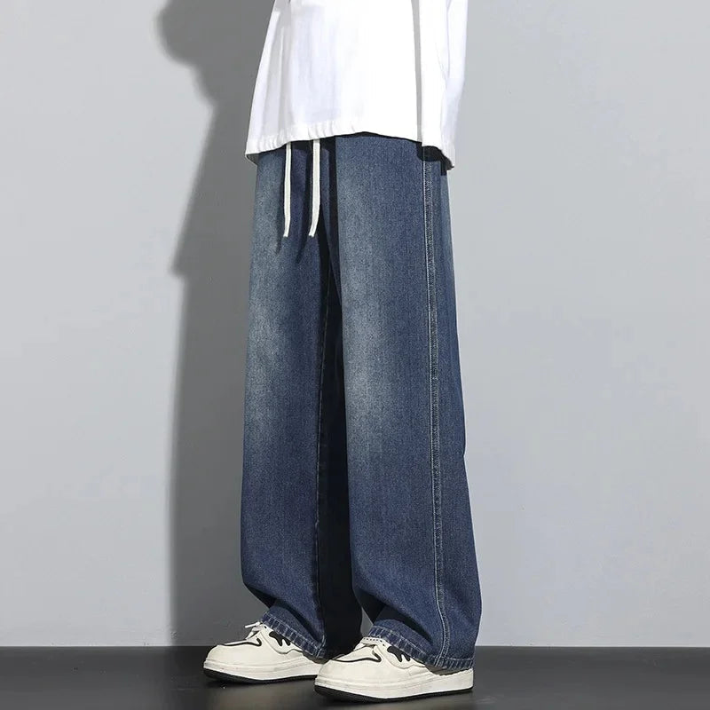 Jeans Loose Fit Modern Design Met Regulatie