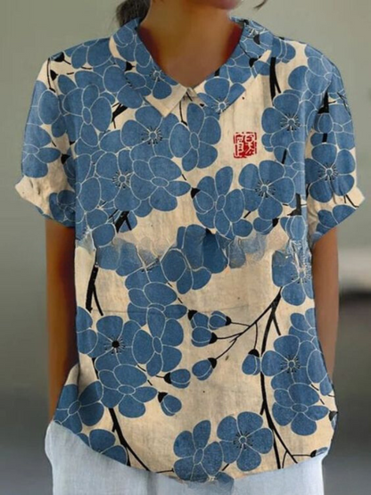 Bloemenjurk Vrouwelijke Floreale Zomerjurk Elegante Stijl