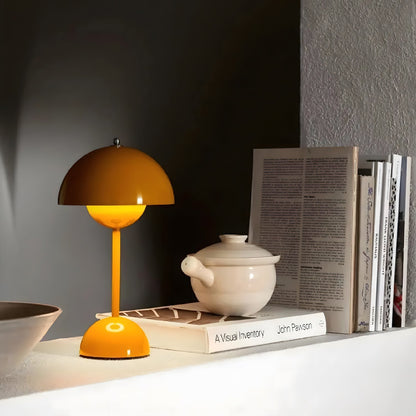 Draagbare Tafellamp met Oplaadbare Accu en Aanraakbediening – Snoerloze LED-lamp met 3 Kleurtemperaturen voor Binnen en Buiten