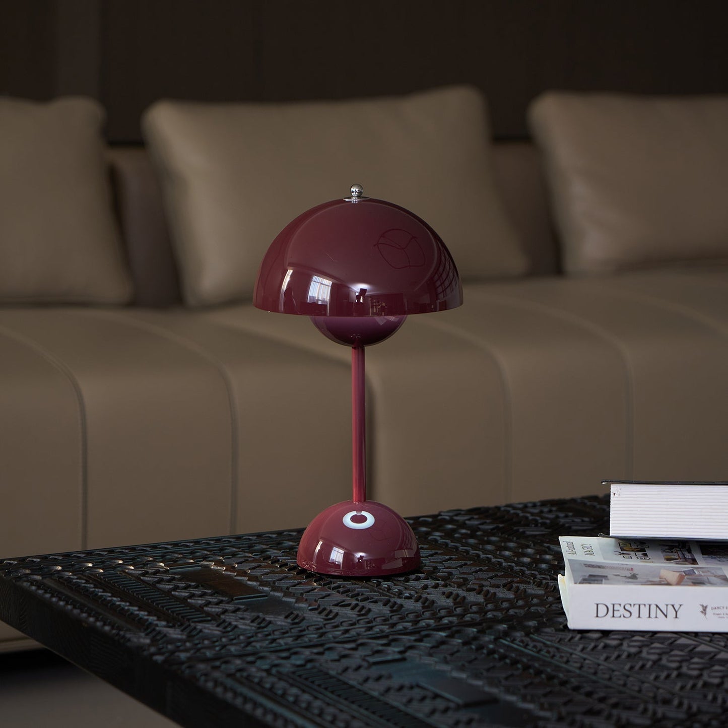 Draagbare Tafellamp met Oplaadbare Accu en Aanraakbediening – Snoerloze LED-lamp met 3 Kleurtemperaturen voor Binnen en Buiten