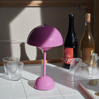 Draagbare Tafellamp met Oplaadbare Accu en Aanraakbediening – Snoerloze LED-lamp met 3 Kleurtemperaturen voor Binnen en Buiten