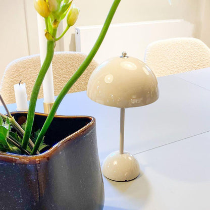 Draagbare Tafellamp met Oplaadbare Accu en Aanraakbediening – Snoerloze LED-lamp met 3 Kleurtemperaturen voor Binnen en Buiten