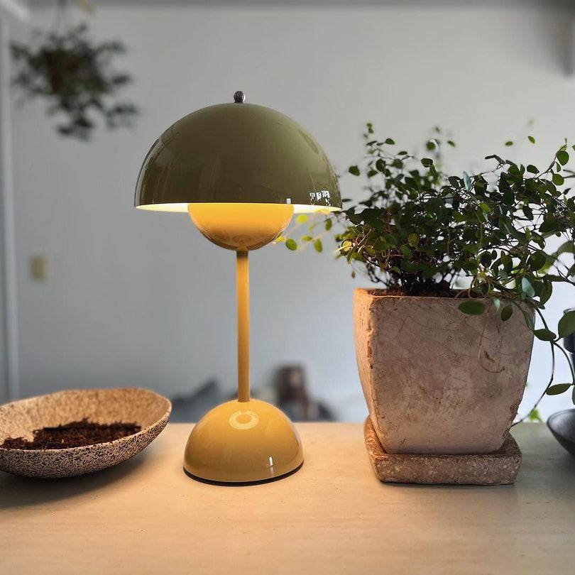 Draagbare Tafellamp met Oplaadbare Accu en Aanraakbediening – Snoerloze LED-lamp met 3 Kleurtemperaturen voor Binnen en Buiten