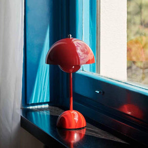 Draagbare Tafellamp met Oplaadbare Accu en Aanraakbediening – Snoerloze LED-lamp met 3 Kleurtemperaturen voor Binnen en Buiten