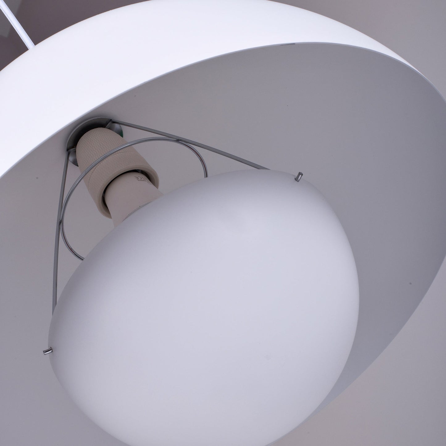 Ronde Hanglampen in Scandinavisch Design – Dubbele Halfbolvorm met Verstelbare Draad – E27/G9 – Verkrijgbaar in 16 Kleuren