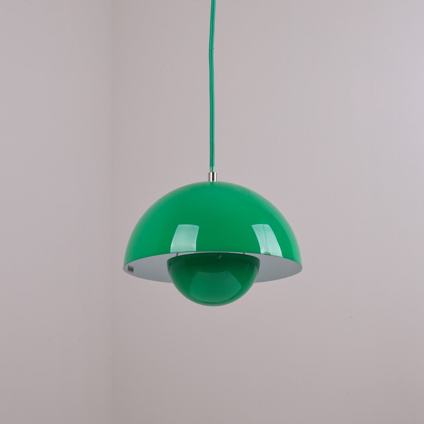 Ronde Hanglampen in Scandinavisch Design – Dubbele Halfbolvorm met Verstelbare Draad – E27/G9 – Verkrijgbaar in 16 Kleuren