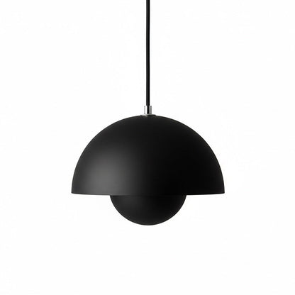 Ronde Hanglampen in Scandinavisch Design – Dubbele Halfbolvorm met Verstelbare Draad – E27/G9 – Verkrijgbaar in 16 Kleuren