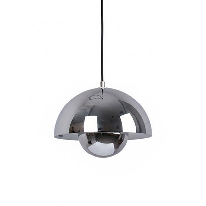 Ronde Hanglampen in Scandinavisch Design – Dubbele Halfbolvorm met Verstelbare Draad – E27/G9 – Verkrijgbaar in 16 Kleuren