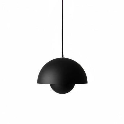 Ronde Hanglampen in Scandinavisch Design – Dubbele Halfbolvorm met Verstelbare Draad – E27/G9 – Verkrijgbaar in 16 Kleuren
