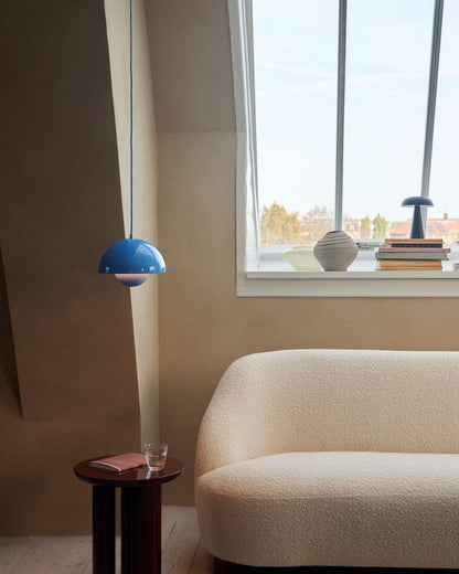 Ronde Hanglampen in Scandinavisch Design – Dubbele Halfbolvorm met Verstelbare Draad – E27/G9 – Verkrijgbaar in 16 Kleuren
