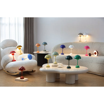 Draadloze Tafellamp met Geïntegreerde LED Accu — Dimbaar 3000K-6000K | Icoon Scandinavisch Design