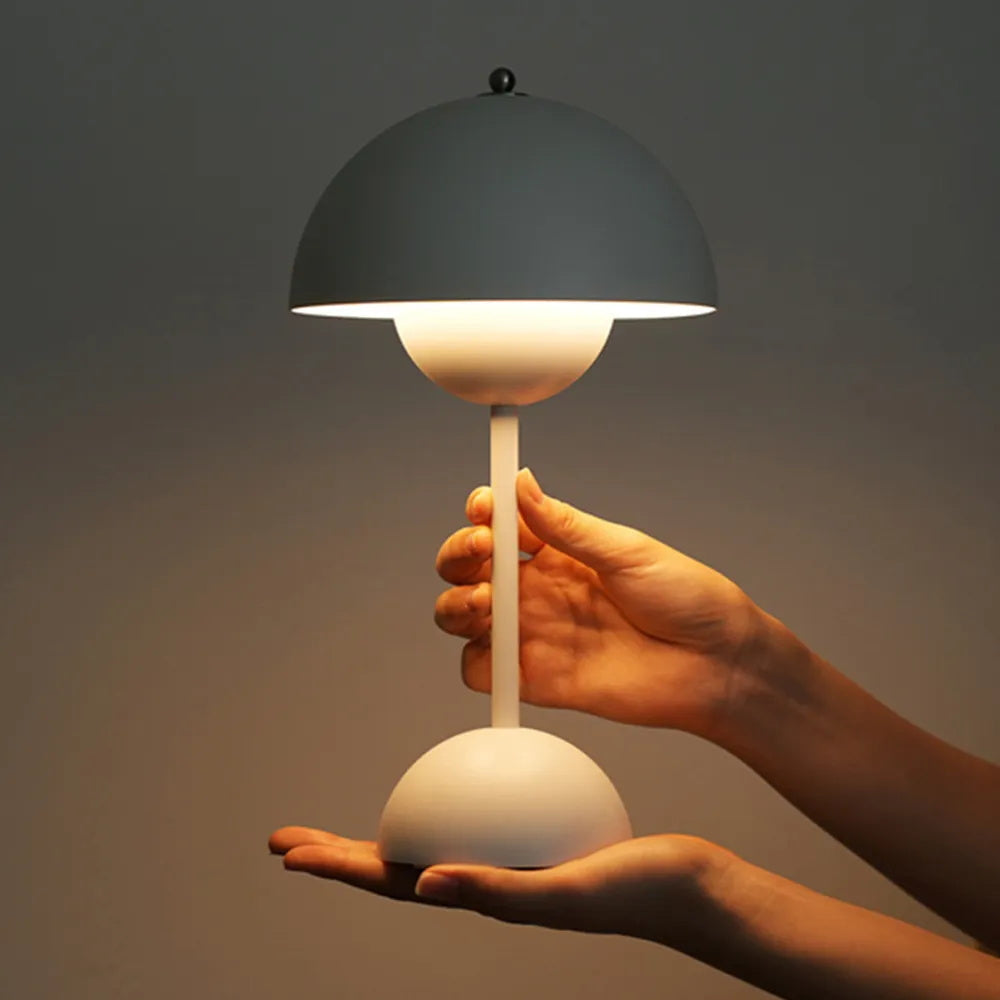 Draadloze Tafellamp met Geïntegreerde LED Accu — Dimbaar 3000K-6000K | Icoon Scandinavisch Design