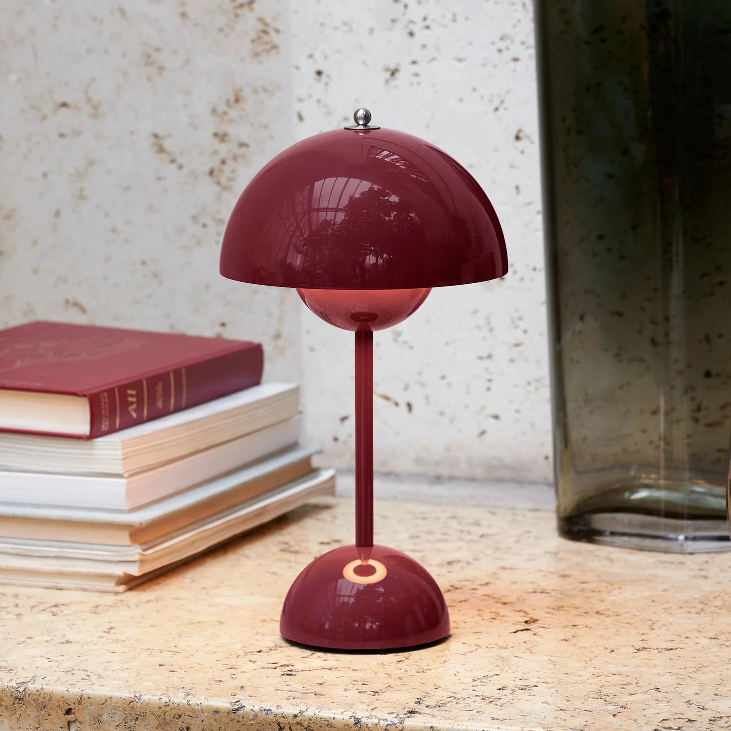 Draadloze Tafellamp met Geïntegreerde LED Accu — Dimbaar 3000K-6000K | Icoon Scandinavisch Design