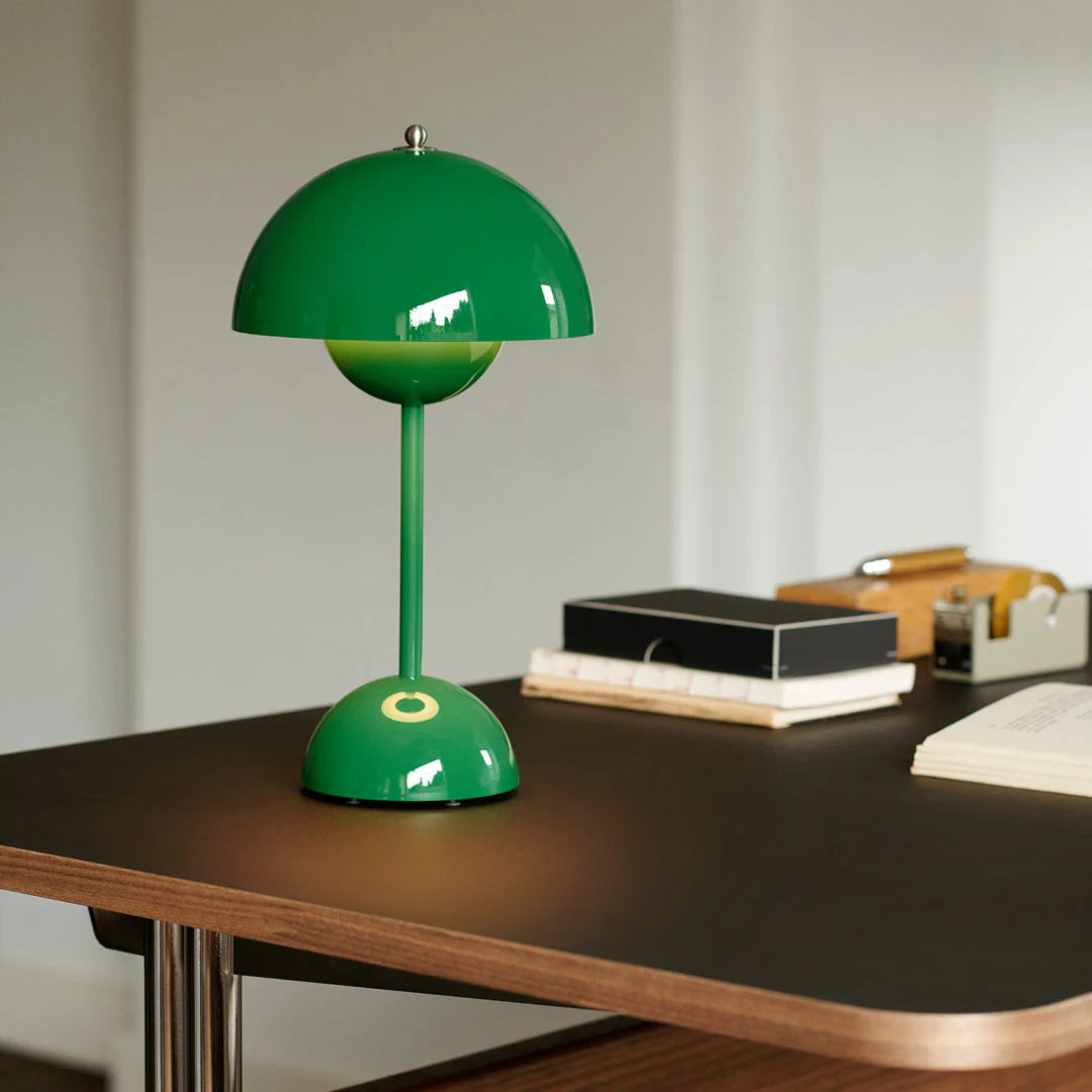 Draadloze Tafellamp met Geïntegreerde LED Accu — Dimbaar 3000K-6000K | Icoon Scandinavisch Design