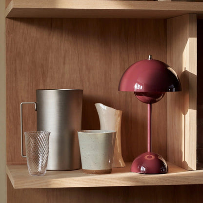 Draadloze Tafellamp met Geïntegreerde LED Accu — Dimbaar 3000K-6000K | Icoon Scandinavisch Design