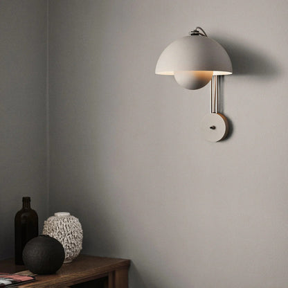 VP9 Wandlamp — Dubbele Koepel Stijlicoon in 13 Kleuren — Dimbaar E26/E27 — Voor Slaapkamer, Gang, Leeshoek