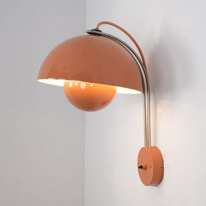 VP9 Wandlamp — Dubbele Koepel Stijlicoon in 13 Kleuren — Dimbaar E26/E27 — Voor Slaapkamer, Gang, Leeshoek