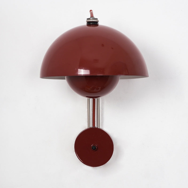 VP9 Wandlamp — Dubbele Koepel Stijlicoon in 13 Kleuren — Dimbaar E26/E27 — Voor Slaapkamer, Gang, Leeshoek