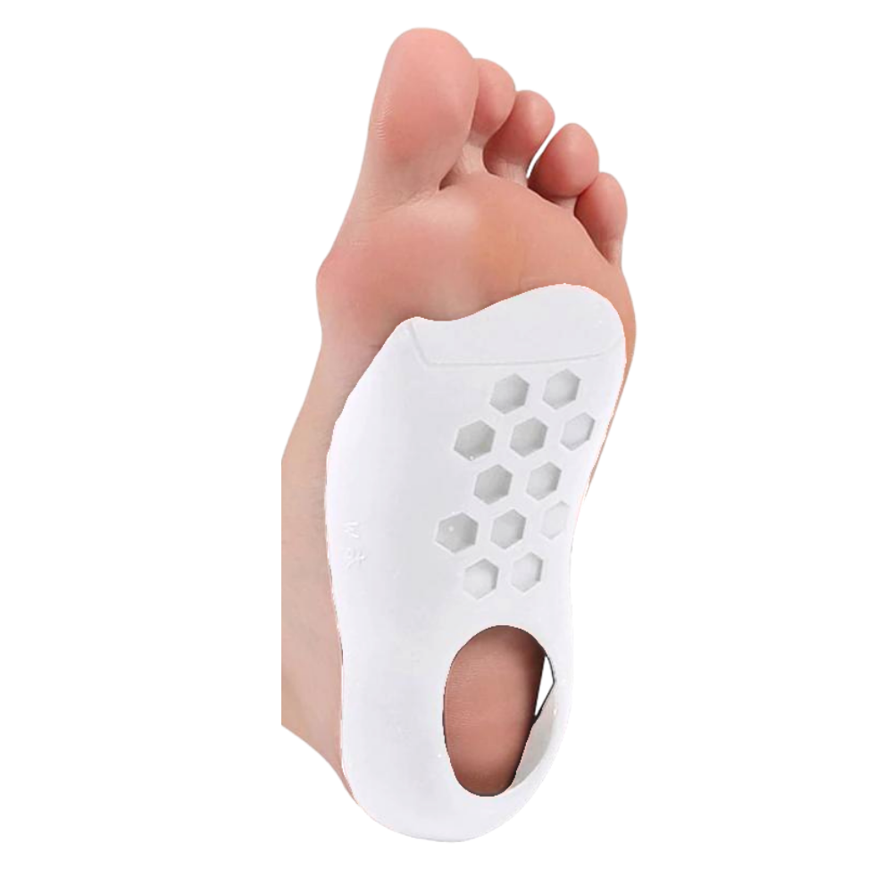 Ergonomische Inlegzolen voor Platvoeten TPR met Gewelfsteun en Hielzone
