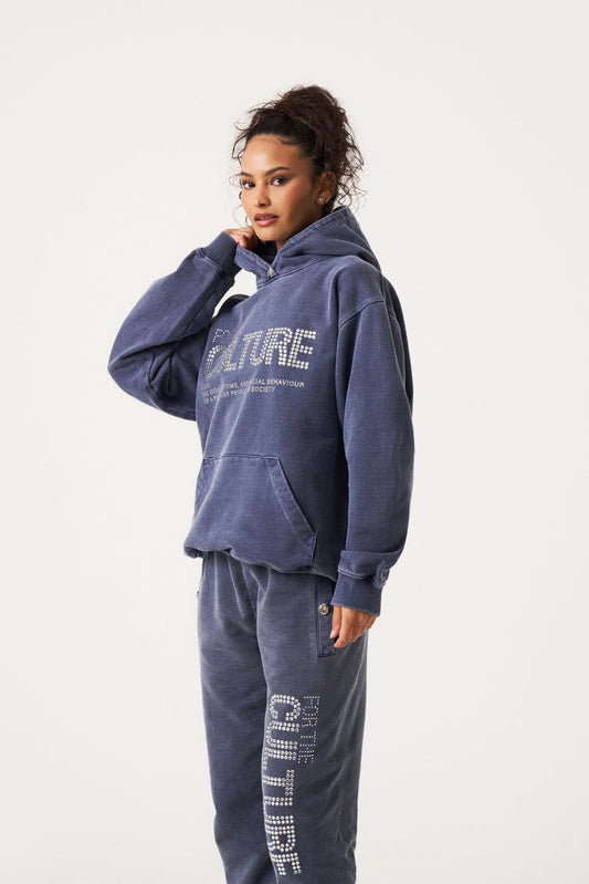 Unisex Hoodie Streetwear For The Culture Zwart - StudioMarella
