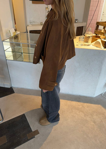 Dames Tussenjas Casual Knoopsluiting Comfortabel Stijlvol