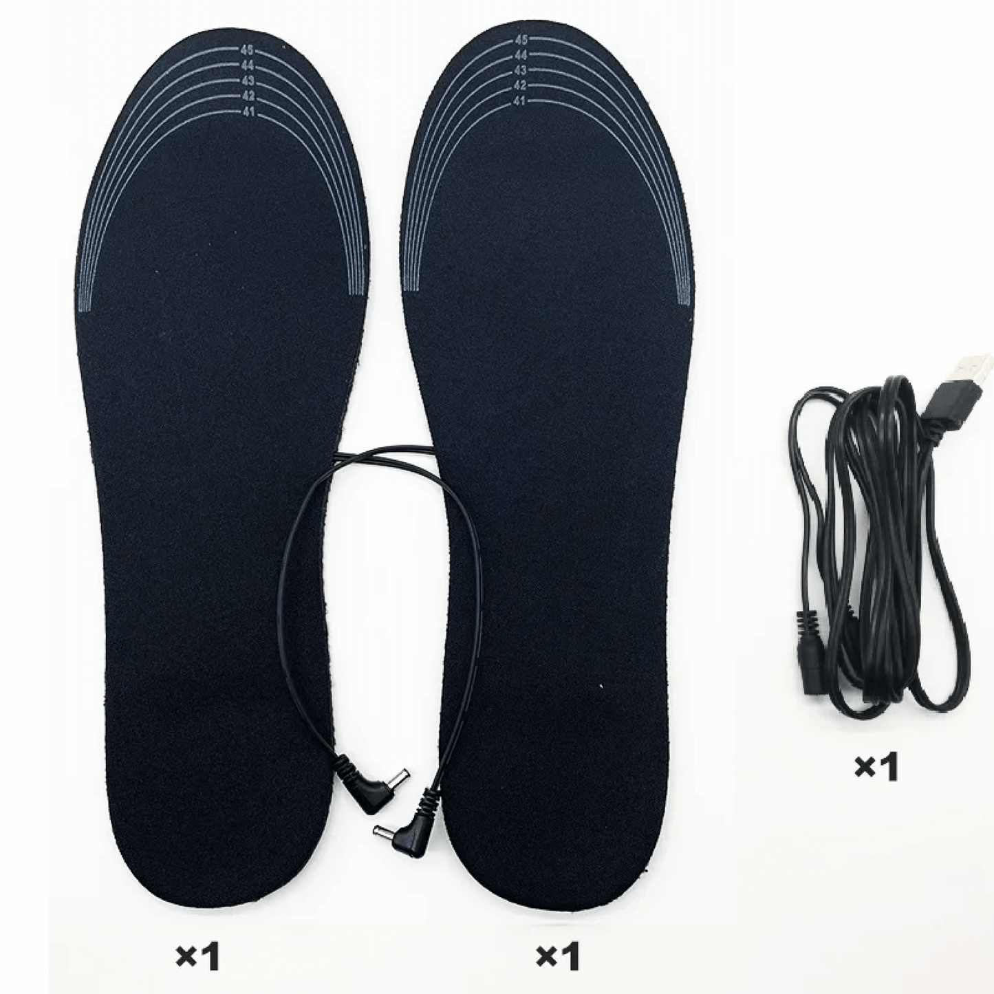 Verwarmbare Inlegzolen USB Oplaadbaar voor Werkschoenen en Laarzen