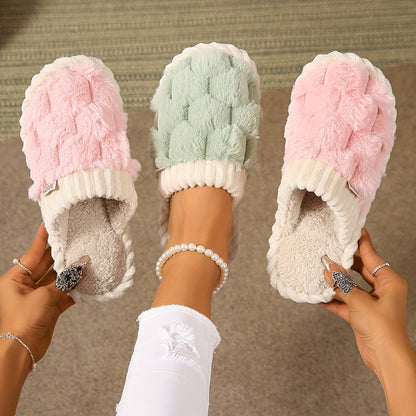 Zachte Pantoffels met Antislipzolen Warm en Comfortabel