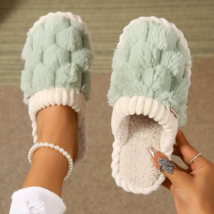 Zachte Winterpantoffels met Antislipzolen Warm en Comfortabel
