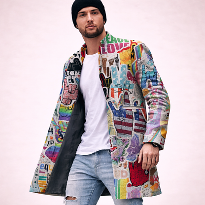Franco | Giacca versatile con design grafico 1