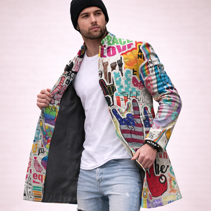 Franco | Giacca versatile con design grafico 2