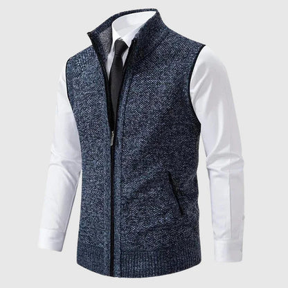 Stijlvol Gilet voor Heren Elegant Donker