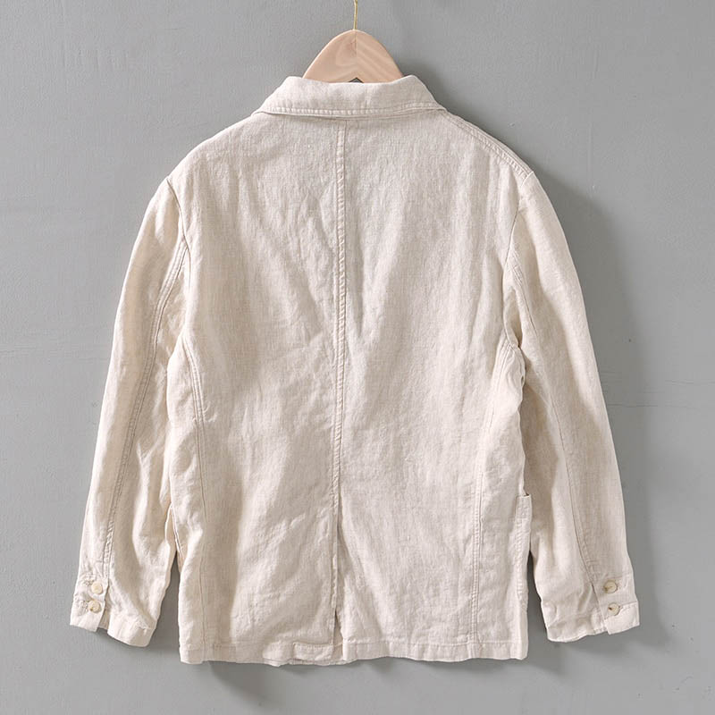 Lichte Zomer Blazer Heren Linnen Christof Jas