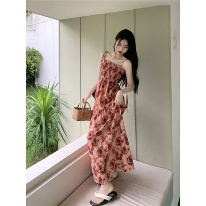 Zomerjurk met Rozenprint Vrouwen Jurk Floral Design
