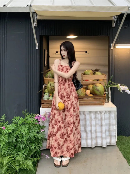 Zomerjurk met Rozenprint Vrouwen Jurk Floral Design