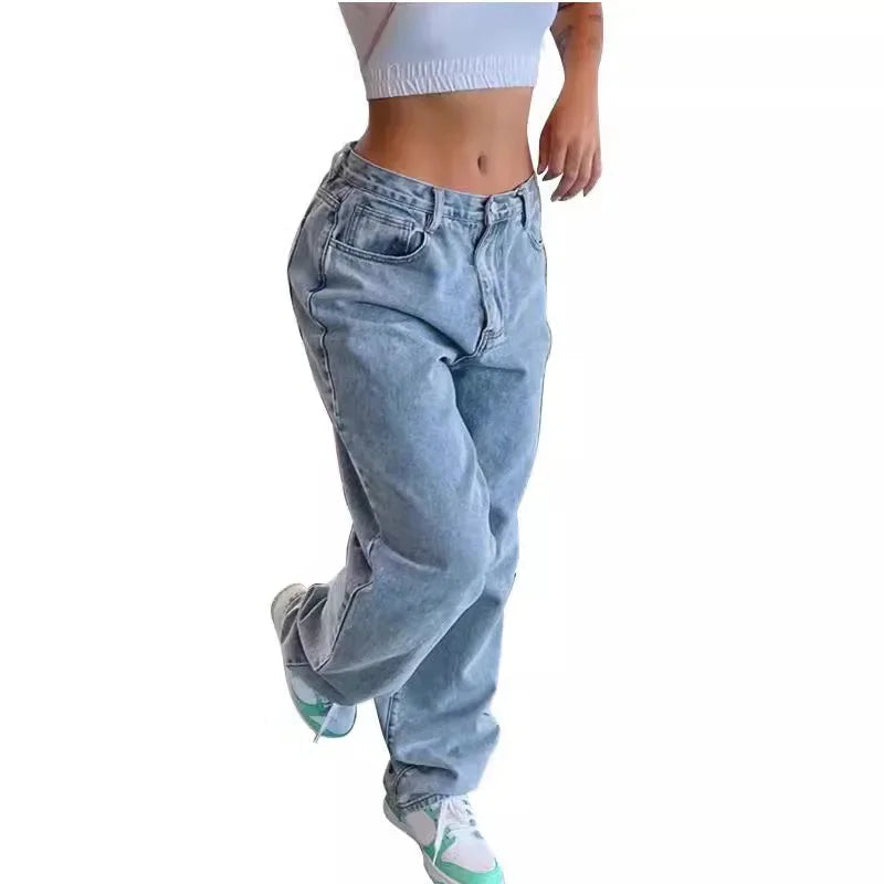 Vrouwelijke Wijdese Jeans Mode - StudioMarella