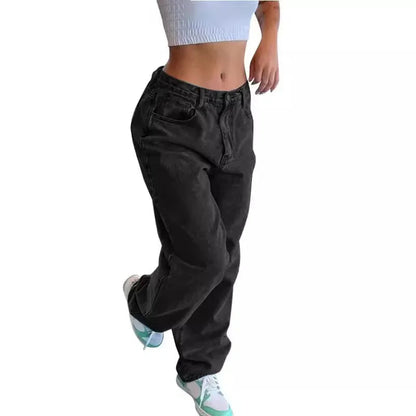 Vrouwelijke Jeans Broek Mode Breed