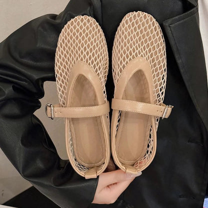 Lichte Vrouwenschoenen Strokenstijl