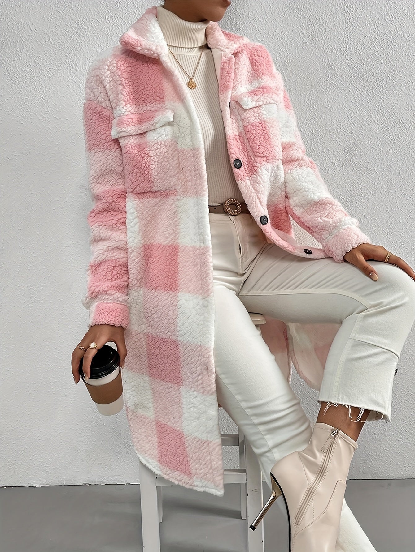 Dame Jas Comfortabel Elegante Freya Stijl - StudioMarella
