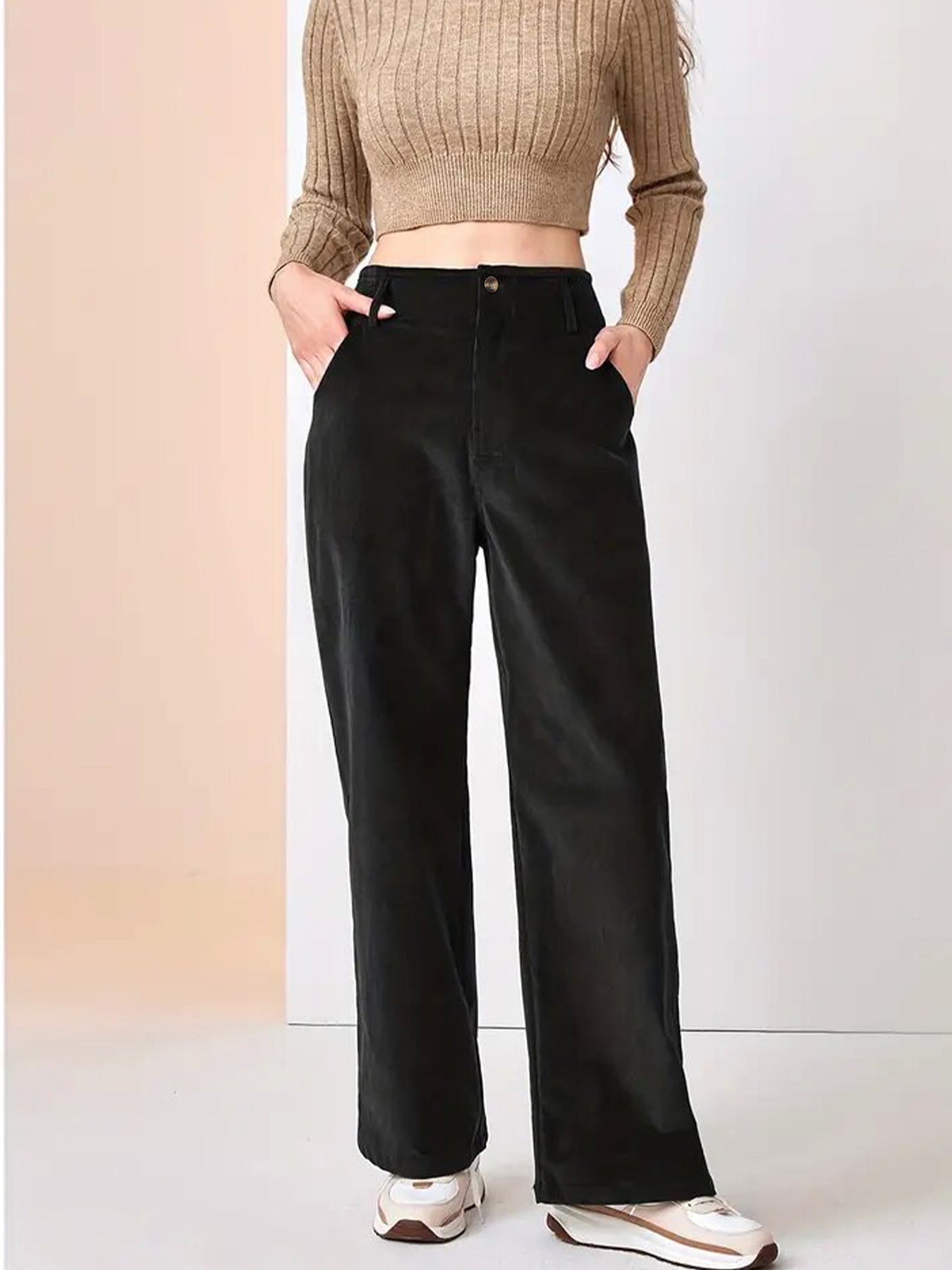 Frieda | Wijdvallende Broek