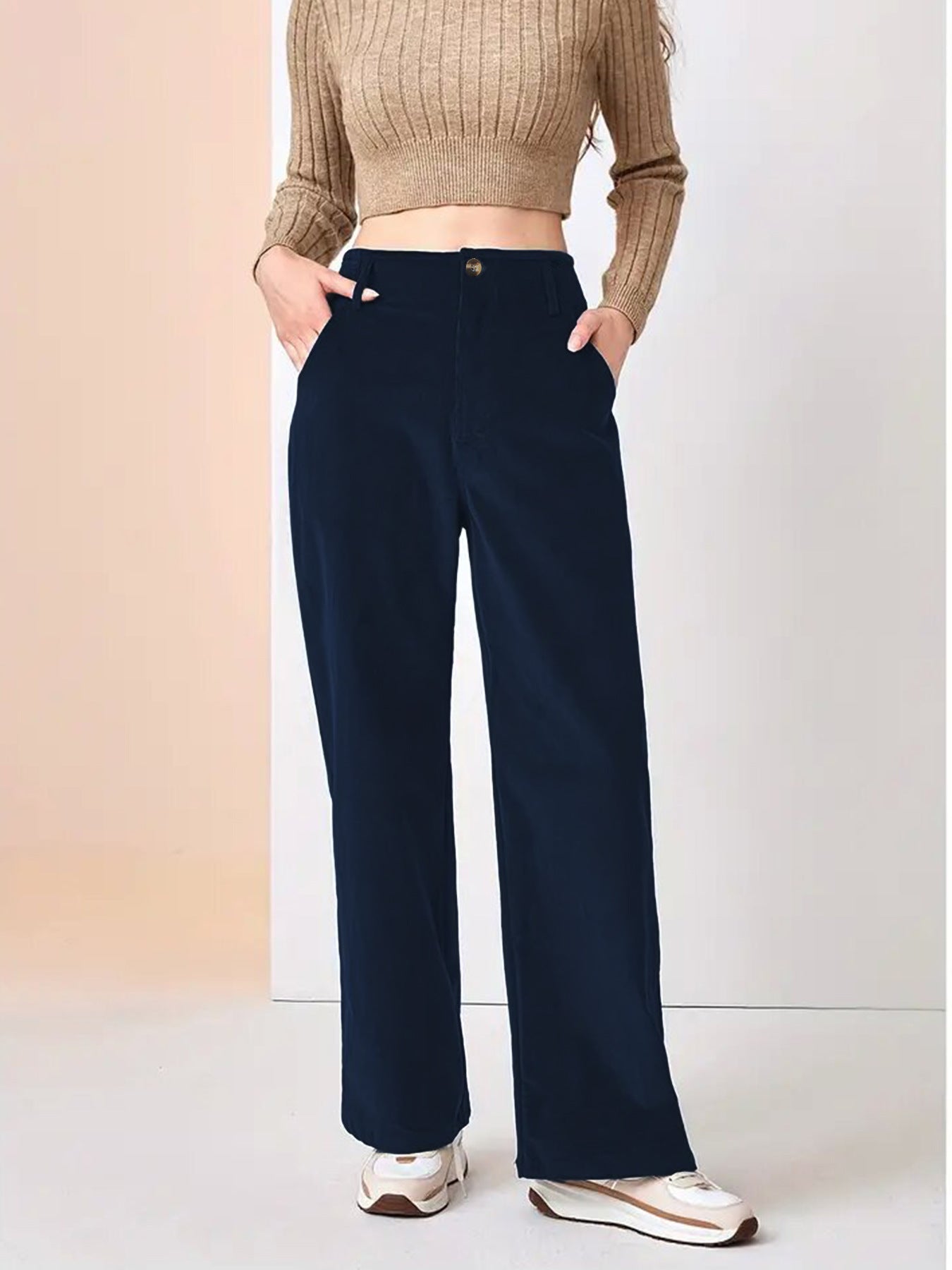 Frieda | Wijdvallende Broek