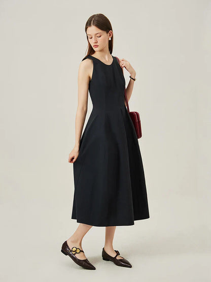Mouwloze Jurk Zomerse Vrouwelijke Jurk Elegante Stijl