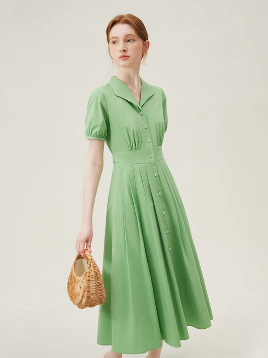 Zomerjurk Elegante Vrouwelijke Jurk voor Zomerse Dagen - StudioMarella