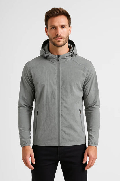 Heren Windbreaker Lichtgewicht Waterdicht Met Capuchon - StudioMarella